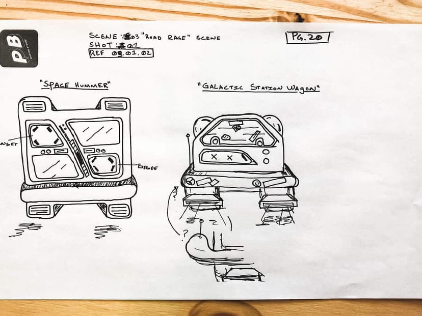 cover photo for BTS: Storyboards for Lincoln Calling, written by Tony Bertino