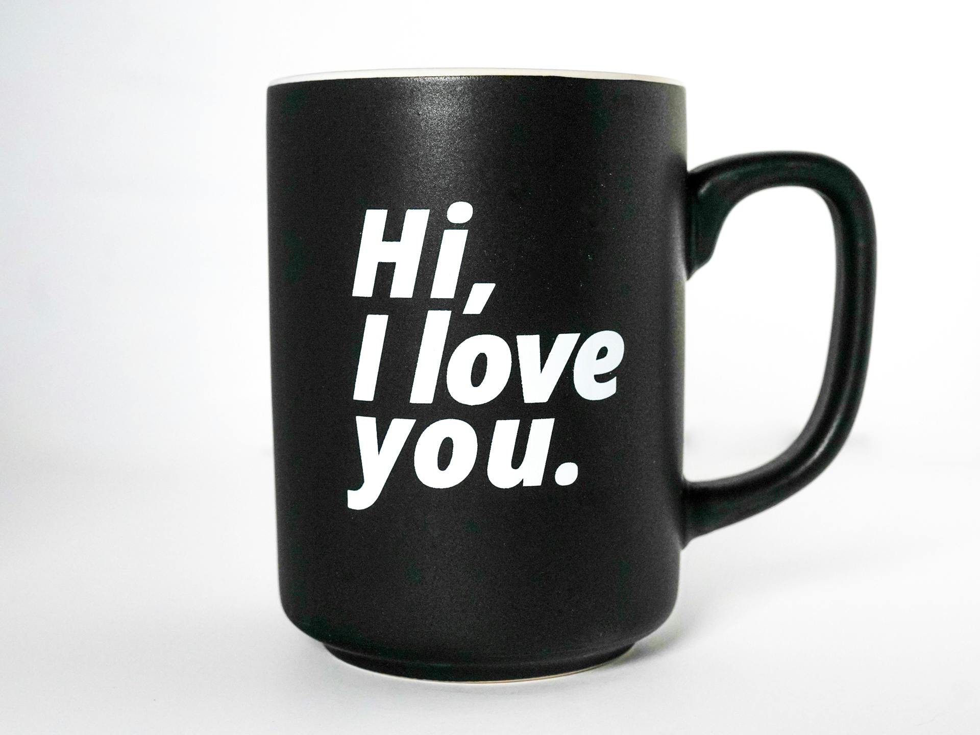 'i love you' mug