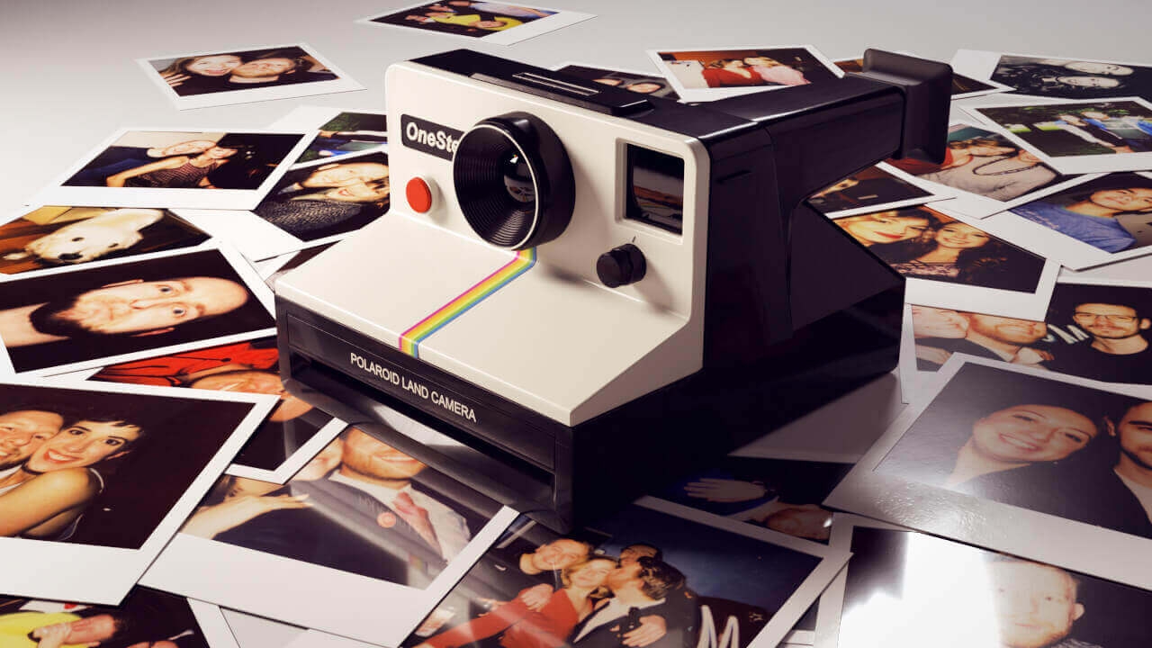 3D Model: Polaroid Camera