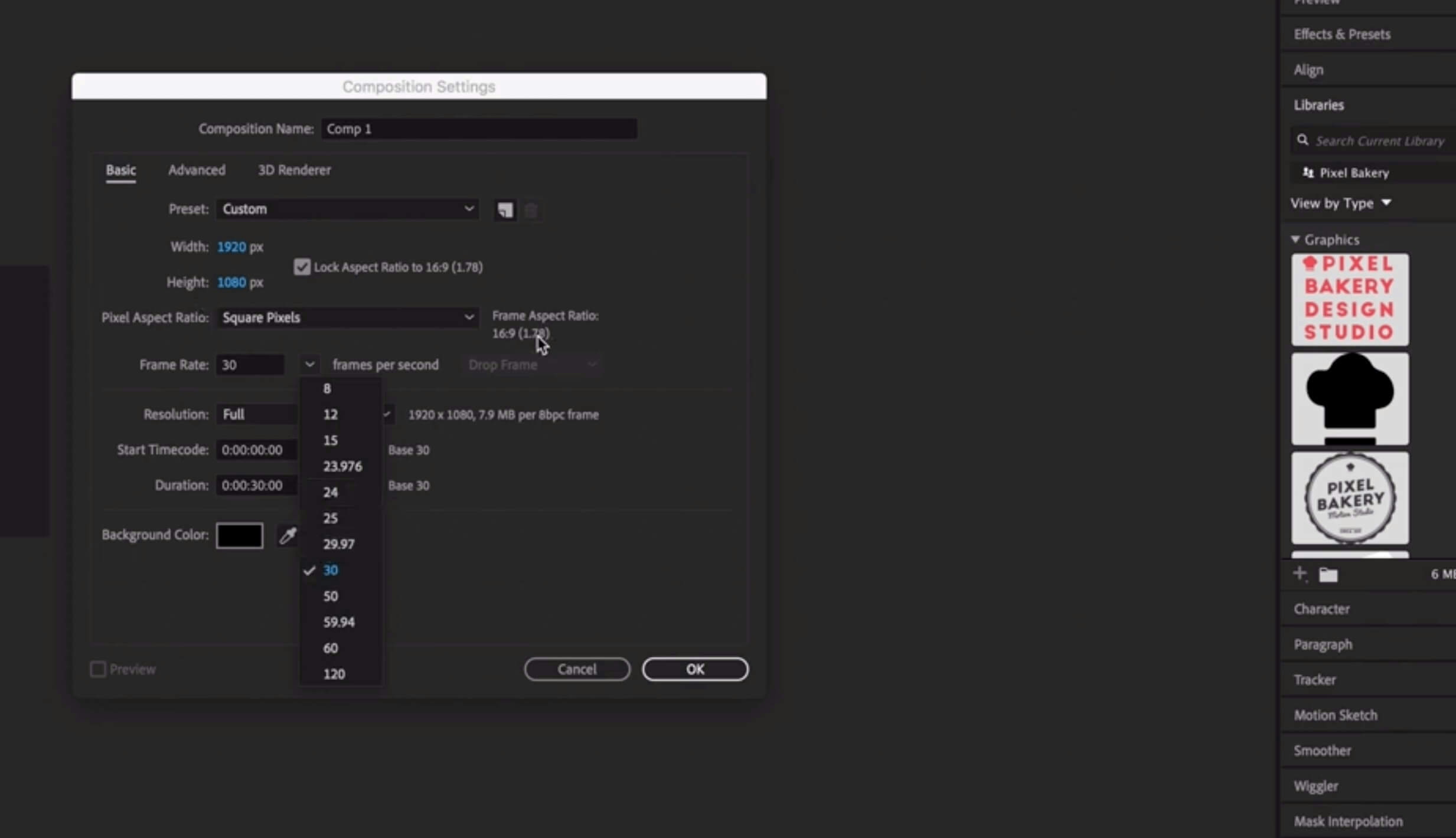 Tutorial: Composition Settings in After Effects, by Jordan Lambrecht