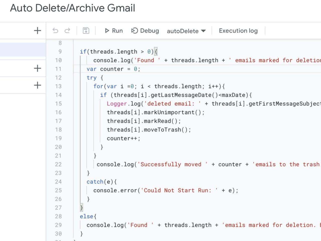 cover photo for Gmail: Auto Delete/Archive Emails After a Set Number of Days, written by Jordan Lambrecht