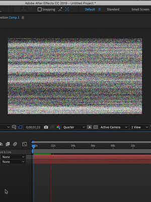 cover photo for After Effects: Creating TV Static