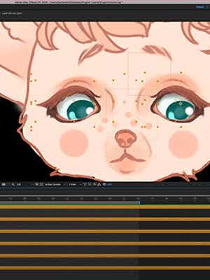 cover photo for How to Make Characters Blink in After Effects